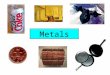 Metals. Elements found in the Earths crust Oxygen Silicon Aluminium Iron Calcium Sodium Magnesium Potassium Titanium Hydrogen All other elements 46% 28%