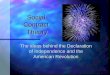 Social Contract Theory The ideas behind the Declaration of Independence and the American Revolution