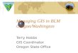 Managing GIS in BLM Oregon/Washington Terry Hobbs GIS Coordinator Oregon State Office