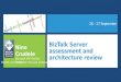 26 – 27 September BizTalk Server assessment and architecture review Nino Crudele Microsoft MVP BizTalk Server BizTalk and Integration BU Lead at Raise