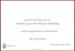 Frank Wood - fwood@cs.brown.edu Gentle Introduction to Infinite Gaussian Mixture Modeling … with an application in neuroscience By Frank Wood Rasmussen,