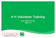 Katie Wallace Dixon State 4-H 4-H Volunteer Training