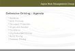 Aspen Risk Management Group Defensive Driving - Agenda Statistics DDC Formula Occupant Protection Drugs and Alcohol Conditions City/Suburban Driving Rural