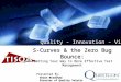 S-Curves & the Zero Bug Bounce: Plotting Your Way to More Effective Test Management Presented By: Shaun Bradshaw Director of Quality Solutions Questcon