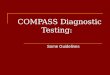 COMPASS Diagnostic Testing: Some Guidelines. Placement Test Guidelines You must take placement tests in English and/or math if you are: A new student