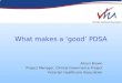 What makes a good PDSA Alison Brown Project Manager, Clinical Governance Project Victorian Healthcare Association