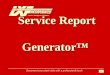 Service Report Generator Document your plant visits with a professional touch