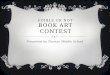 EDIBLE OR NOT BOOK ART CONTEST Presented by Truman Middle School