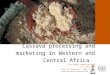Cassava processing and marketing Cassava processing and marketing in Western and Central Africa VIth ANNUAL DONOR MEETING 9-11 May 2006 Casa San Bernardo