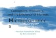 Consumers, Producers, and the Efficiency of Markets M icroeconomics P R I N C I P L E S O F N. Gregory Mankiw Premium PowerPoint Slides by Ron Cronovich