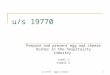 Us 19770 - Eggs & Cheese1 u/s 19770 Prepare and present egg and cheese dishes in the hospitality industry. Level 1 Credit 2