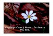 Cuyahoga County Master Gardeners OSU Ext.. Master Gardeners Community Service Community Support A diverse group of people A diverse group of people Sharing