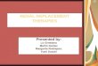 RENAL REPLACEMENT THERAPIES Presented by: Liz Ermitano Marlin Gomez Margarita Rodriquez Yumi Suzuki