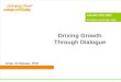 Driving Growth Through Dialogue Amer Al Rawas, PhD ARABCOM 2005 TUNISIA, 29 JUNE, 2005