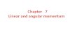 7-1 impulse and linear momentum Impulse (change in momentum) A change in momentum is called impulse: During a collision, a force F acts on an object,