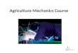 Agriculture Mechanics Course. Goals Recognize respiratory health risks when working in Agricultural Mechanics. Know when and how to wear protective respiratory