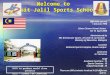 Welcome to Bukit Jalil Sports School BJSS to produce world class athletes BJSS – SCHOOL FOR CHAMPIONS Officially opened 1 January 1996 Given Cluster School