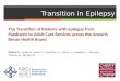 Transition in Epilepsy The Transition of Patients with Epilepsy from Paediatric to Adult Care Services across the Aneurin Bevan Health Board Kostov, C.,