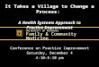UNIVERSITY OF MISSOURI Family & Community Medicine It Takes a Village to Change a Process: A Health Systems Approach to Practice Improvement Conference