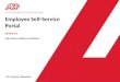 Employee Self-Service Portal Version 3.0 Help reference guide for Employees