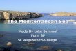 The Mediterranean Sea Made By Luke Sammut Form 3P St. Augustines College