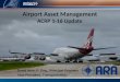 Airport Asset Management ACRP 1-16 Update David Hein, P. Eng., Principal Engineer Vice-President, Transportation