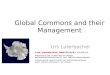 Global Commons and their Management Urs Luterbacher