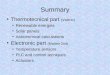 Summary Thermotecnical part (Valerio) Renewable energies Solar panels Astronomical calculations Electronic part (Matteo 2nd) Temperature sensors PLC and