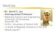David Joy zDr. David C. Joy zDistinguished Professor zMaterials Science and Engineering University of Tennessee Knoxville, TN zD.Phil., University of Oxford