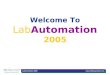 LabAutomation 2005  Welcome To LabAutomation 2005