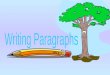 What is a Paragraph? A paragraph is a group of sentences that tells about one subject or area. Each sentence in a paragraph must give information about
