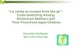 “La ranita se escapó from the jar”: Code-Switching Among Dominican Mothers and Their Preschool-Aged Children Alexandra Rodríguez New York University