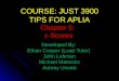 COURSE: JUST 3900 TIPS FOR APLIA Developed By: Ethan Cooper (Lead Tutor) John Lohman Michael Mattocks Aubrey Urwick Chapter 5: z-Scores