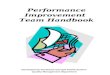 Performance Improvement Team Handbook Developed by Southeast Georgia Health System Quality Management Department