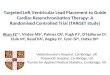 Targeted Left Ventricular Lead Placement to Guide Cardiac Resynchronisation Therapy: A Randomised Controlled Trial (TARGET study) Khan FZ 1,2, Virdee MS