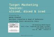BRASS 20th Anniversary Target Marketing Sources: sliced, diced & iced Presented by: Wendy Diamond Business Librarian & Head of Reference California State