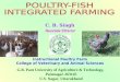 Poultry-fish Integrated Farming