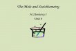 The Mole and Stoichiometry H Chemistry I Unit 8. Objectives #1-4 The Mole and its Use in Calculations I.Fundamentals 1 mole of an element or compound