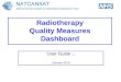 Radiotherapy Quality Measures Dashboard User Guide v1.1 (January 2014)