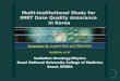 Multi-Institutional Study for IMRT Dose Quality Assurance in Korea Sung-Joon Ye, Jung-in Kim and IlHan Kim sye@snu.ac.kr Radiation Oncology/Physics Seoul