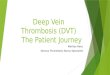 Deep Vein Thrombosis (DVT) The Patient Journey Marilyn Rees Venous Thrombosis Nurse Specialist