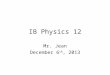 IB Physics 12 Mr. Jean December 6 th, 2013. The plan: Video clip of the day Solenoids AC & DC engines