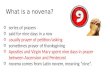 What is a novena? o series of prayers o said for nine days in a row o usually prayer of petition/asking o sometimes prayer of thanksgiving o Apostles and