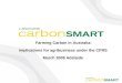 Farming Carbon in Australia: implications for agribusiness under the CPRS March 2009 Adelaide