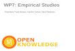 WP7: Empirical Studies Presenters: Paolo Besana, Nardine Osman, Dave Robertson