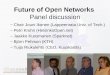 Future of Open Networks Panel discussion –Chair Jouni Ikonen (Lappeenrata Univ. of Tech.) –Petri Krohn (HelsinkoOpen.net) –Jaakko Kuosmanen (Sparknet)