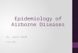 Epidemiology of Airborne Diseases Dr. Yeşim YASİN Fall-2013