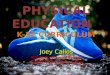 PHYSICAL EDUCATION K-12 CURRICULUM Joey Calios Athletically-powered Teacher Mangghan Elementary School