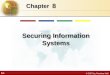 8.1 © 2007 by Prentice Hall 8 Chapter Securing Information Systems
