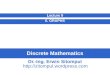 Discrete Mathematics 6. GRAPHS Lecture 9 Dr.-Ing. Erwin Sitompul 